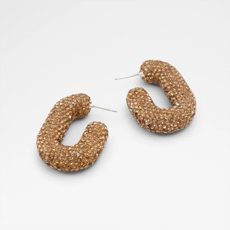ALDO XANDRIA Embellished Hoop Earrings